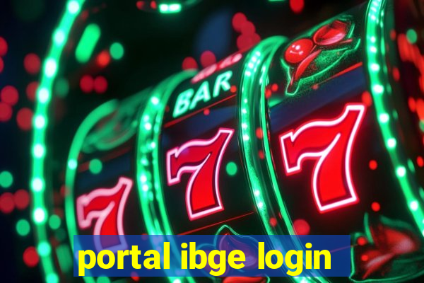 portal ibge login